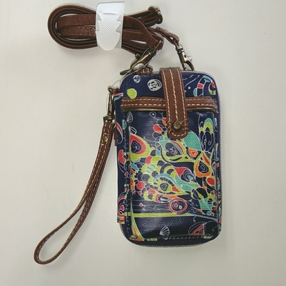 Sakroots Handbags - Sakroots Smartphone Wristlet Crossbody NWOT